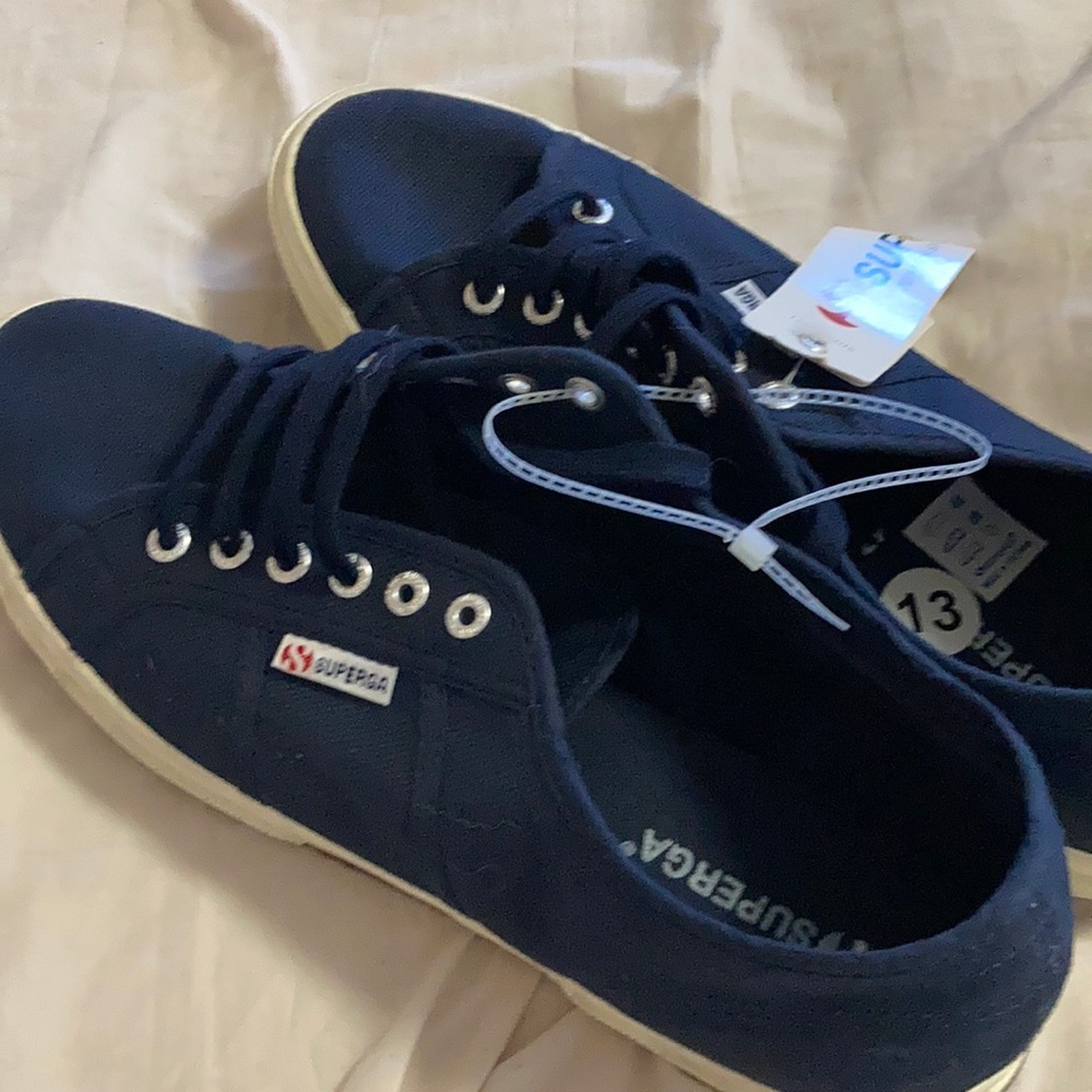 Superga navy Cotu Classic size 13